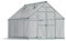 Canopia by Palram Serre de Jardin Essence 9m² (Argent) Cadre en Aluminium, Panneaux en Polycarbonate, Résistant aux UV