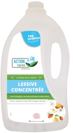 Azione Verde - Detersivo liquido concentrato Ecocert mandorla e Coing