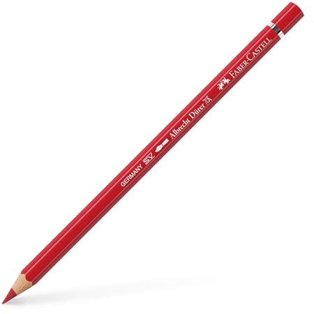 Faber-Castell Art & Graphic Albrecht Dürer Watercolour Pencil, 223, Deep Red, for Craft, Drawing, Sketching, Home, School, University, Colouring