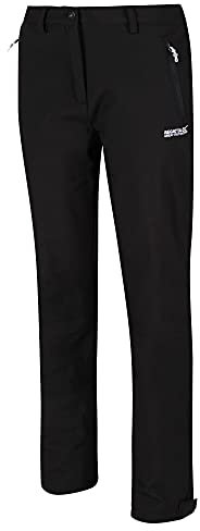 Regatta Geo Sshell TRS II Pantalons, Black, 46/Jambes Courtes Femme