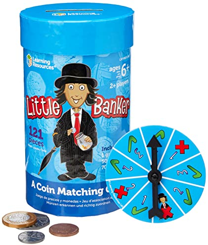 Learning Resources Little Banker Spiel „Münzen zuordnen“