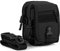 Huntvp Molle Hüfttasche Mini Gürteltasche Taktisch Zubehörtasche Crossbody Tasche Multifunktional Beutel Handytasche zum Aufhängen Kleine Tasche für Wanderung Radfahren - Schwarz