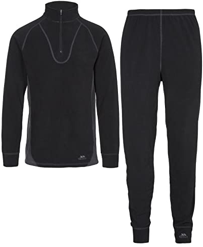 Thriller B Adults Thermal Base Layer Set - BLACK X M