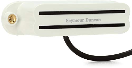 Seymour Duncan SHR-1N-W Humbucker Single Size Hot Rails Strat Pickup für E-Gitarre Weiß