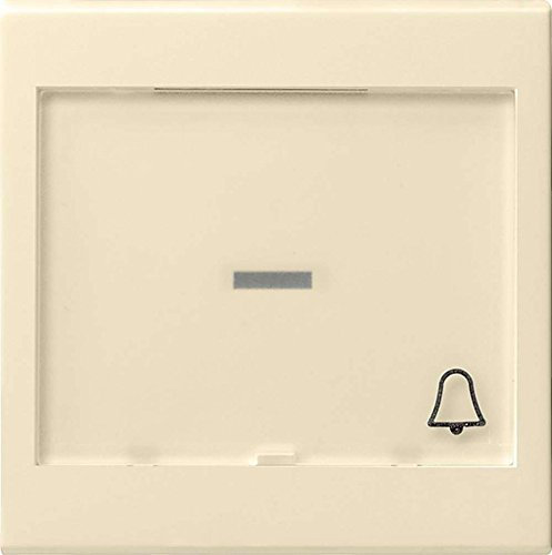 Gira 067901 Wippe Beschriftungsfeld groß Symbol Klingel System 55, cremeweiß