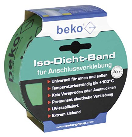 beko Iso-Dicht-Band 60 mm x 25 m grün für Anschlussverklebung 235 310 2