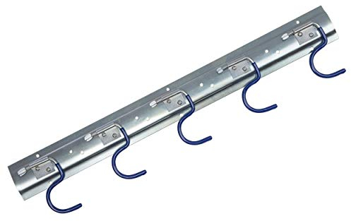 ONVAYA Geräteleiste 50 cm Stahl | Gerätehalter | Wandhalterung | Ordnungsleiste | Aufbewahrung | Werkzeughalter (1 er Set)