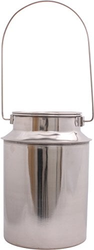 Milchkanne 2,0 l Transportkanne Edelstahl