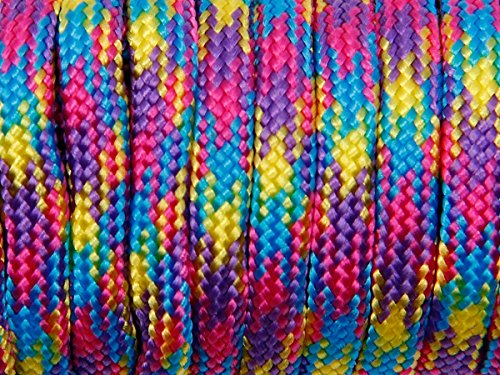 Alsino Starke Fallschirmschnur Survival Paracord Mehrzweck-Seil Survival-Seil - 5m 10m 15m 30m, Stärke: 4mm