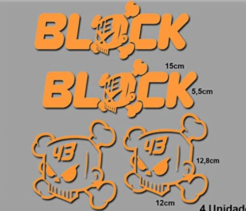 Ecoshirt Aufkleber Ken Block R77 Vinyl Adesivi Decal Aufkleber