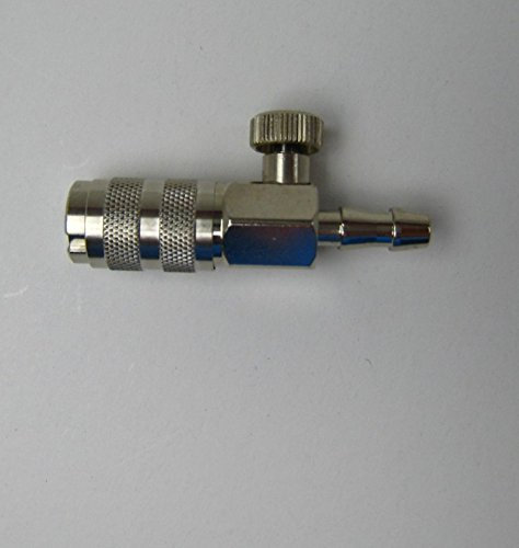 Harder & Steenbeck Airbrush Schnellkupplung NW2,7 Schlauchnippel regulierbar Kompressor Pistole