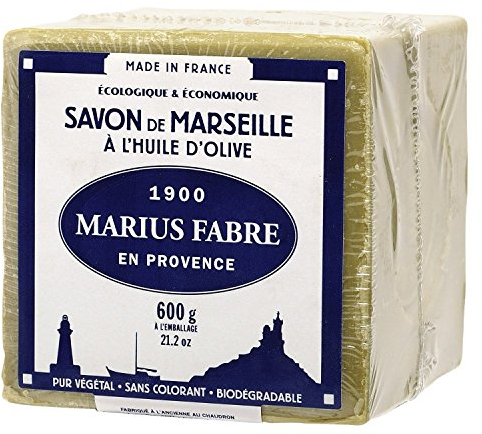Marius Fabre 'Le Lavoir': 2x 600g echte Marseiller Kernseife aus 72% Palmöl (Würfelseife)