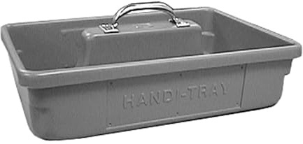 Jones Stephens Tool Tote Tray, 12-1/2 x 18 x 4-1/2, grey (T60124)