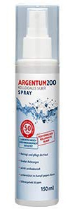 Argentum 200 colloidal silver 50 ppm spray 150 ml