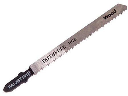 Faithfull - Stichsägeblätter T-Schaft für Holz T101B Pack 5 - FAIJBT101B