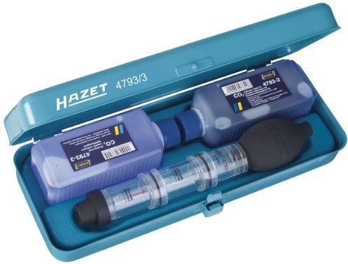 HAZET Dichtigkeits-Prüfgerät 4793/3 – 3-teilig, für die Erkennung von Zylinderkopf-Dichtungsschäden, passend für Benzin-, Diesel- und Gasmotoren