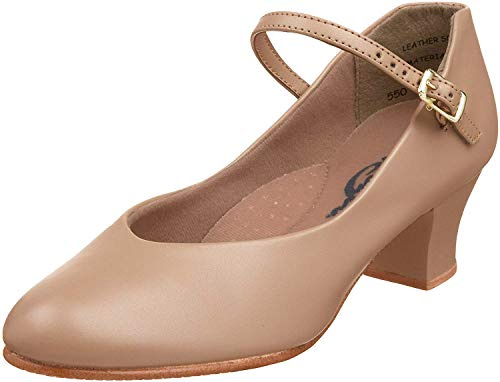 Capezio Womens Jr Footlight™ (550) -CARAMEL -5