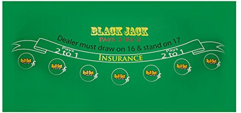 Roll Out Gaming Blackjack Tischplatte