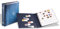 Leuchtturm 338772 Münzalbum Numis - Sammelalbum inkl. 7 Münz-Hüllen für 21 Euro-Kursmünzsätze und Schutzkassette - blau