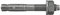 Fischer bulloni di ancoraggio FAZ II 12/10 C, 503186