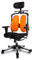 Harastuhl® - ergonomischer Bürostuhl - NIE 04 - gesundes & langes Sitzen bis zu 12H - INNOVATIVER Bürostuhl bandscheibenvorfall - von 1,50m bis 1,95m - Druckentlastung der Bandscheiben (Orange)