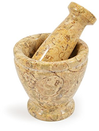 Mini Fossilstone Pestle & Mortar