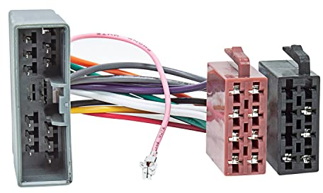 tomzz Audio 7008-003 Radio Adapter Kabel kompatibel mit Citroen Peugeot Honda Mitsubishi ab 2007 auf 16pol ISO Norm