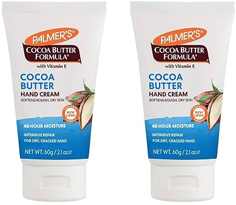 2 x Palmers Cocoa Butter Formula, Lotion, konzentrierte Handcreme, für trockene Haut, 60 g