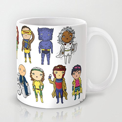 Super Cute Heroes: X-Men Coffee Mug Geramic Mug Funny 11 Oz. Hot Mug ¡