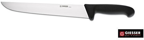 Gandhám Cuchillo Cuchillo de sacrificio 21 cm Largo de cuchilla, negra Asidero, ancho Forma Cuchillo profesional