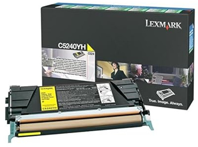 Lexmark C5240YH Yellow Black/Yellow Original Toner