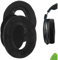 Geekria Comfort Velour Replacement Ear Pads for Sennheiser HD 525/535/ 545/565/ 580/600/ 650/660 S/ 660S2/ 6XX/ 58X Headphones, Ear Cushions with Video Guide (Black)