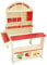 roba Kaufladen 'Tante Emma', Holz natur, mit Theke, Tafel, Seitentheke & Markststand Bedruckung, mit Regale