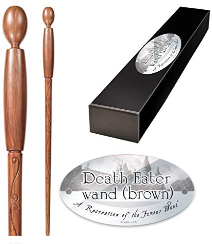 The Noble Collection Death Eater Character Wand (marrón)