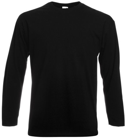 Fruit of the Loom, T-Shirt 124, Black, L