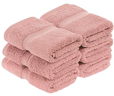 Home City, 100% Cotton, Face towel Set, Tea Rose - Towel