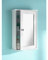 Maine Bathroom Single Door Mirror Cabinet Furniture White