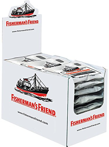 24 Beutel Fisherman's Friend Eucalyptus m.Zucker a 25g weiß