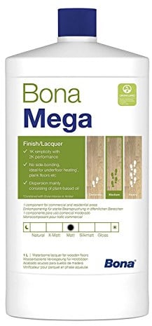 Bona Mega Versiegelung für Holzböden WT133313012, seidenmatt, 1 l