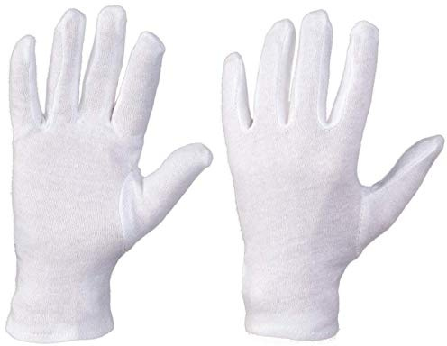 3 Paar Vergolderhandschuhe Baumwollhandschuhe Handschuhe aus 100% Baumwolle