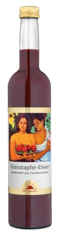 Dr. Jacob's Granatäppleelixir 500 ml I högkoncentrerad i polyfenoler, 80% mindre socker I oförfalskad fruktig och syrlig granatäpplesmak I 25 portioner