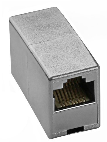 mumbi CAT.5e Ethernet Modular Kupplung / RJ45 Netzwerkkabel Buchse/Adapter für CAT.5e Kabel (1 Stück)
