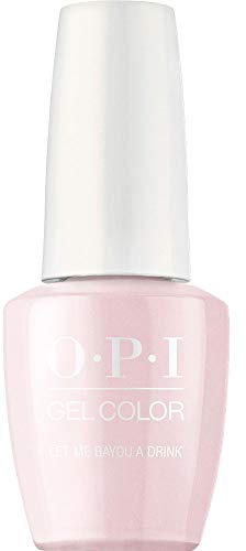 OPI GelColor, Let Me Bayou a Drink, Pink Gel Nail Polish, New Orleans Collection, 0.5 fl oz