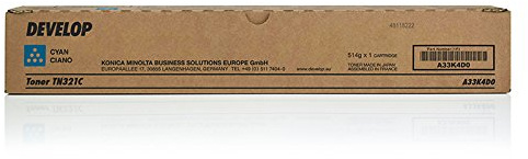 Develop Original A33K4D0 / TN-321C Toner Cyan Ineo Plus 224 e