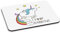 Gift Base Unicorn I Poop Rainbows PC Computer Mouse Mat Pad