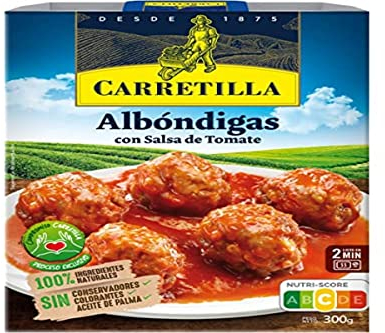 Carretilla Albóndigas Estilo Casero, 300g