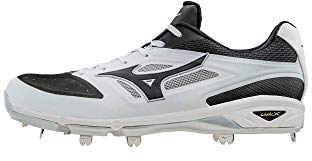 Mizuno Dominant Ic Baseballschuh für Herren, Weiß (weiß/schwarz), 40 EU