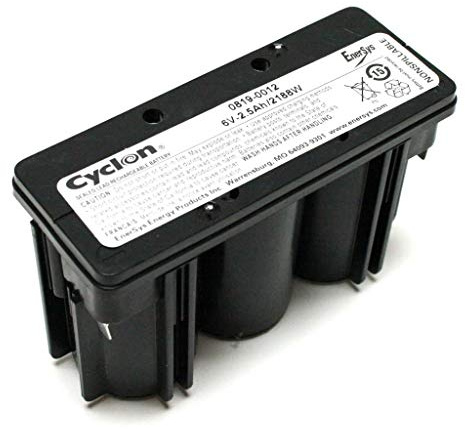 0819-0012 Hawker Energy Cyclon 2.5-6 6 Volt Block 2500mAh