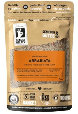 Bremer Gewürzhandel Arrabiata Gewürzmischung, gemahlen, würzig-scharf, italienische Gewürzmischung für eine authentische Arrabiata Pastasauce, 100g
