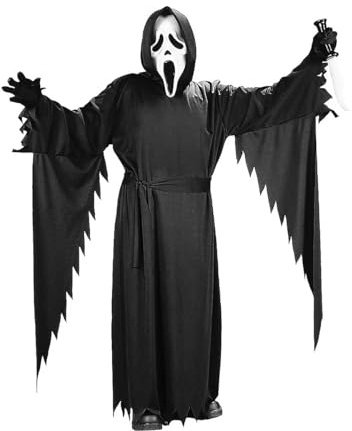 Scream® Ghostface® Junior Kostüm Größe 14/16 Jahre (156-174 cm)